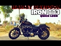 Quick look on Harley Davidson iron 883