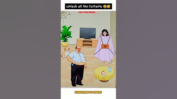 Unlock All the Curtains 😀😘 | Tricky Twist 🧩 Gameplay #shorts