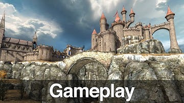 Epic Citadel, Unreal Engine 3 na iPhone 4 - Gameplay