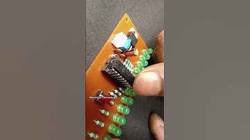 12 LED Chaser (8 Effects). #shorts