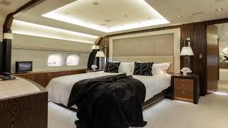 Inside VIP Boeing 767 P4-MES " The Bandit " owned by a Russian billionaire Roman Abramovich