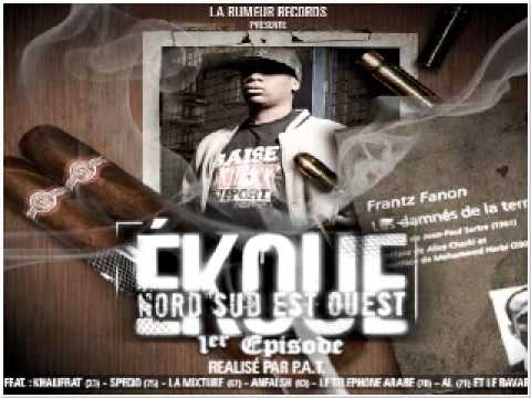 Youtube: Ekoué feat Anfalsh – Du karcher au charter / Nord Sud Est Ouest (2008)