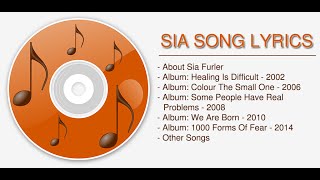 Sia Lyrics - The best song lyrics of SIA | Android App screenshot 2