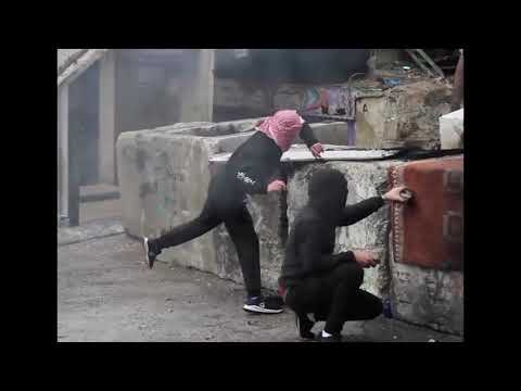 【速報映像】パレスチナのデモ隊がイスラエル軍と激しく衝突　パレスチナ人の投石技術と燃えたタイヤの扱いは世界屈指の技術　ヘブロン　2019年12月9日（現地）