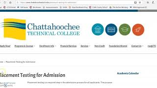 Apply to Chattahoochee Tech - Full Version