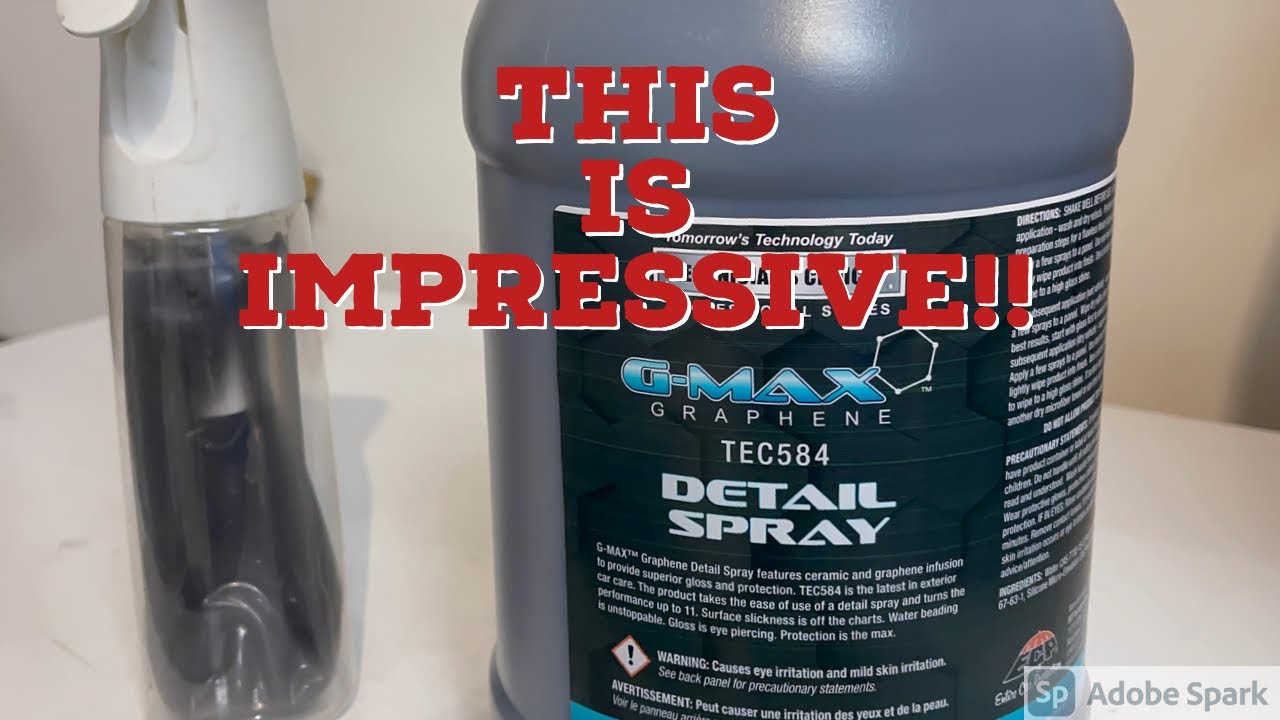 Technician's Choice G-Max Detail Spray Features Ceramic and Graphene  Infusion