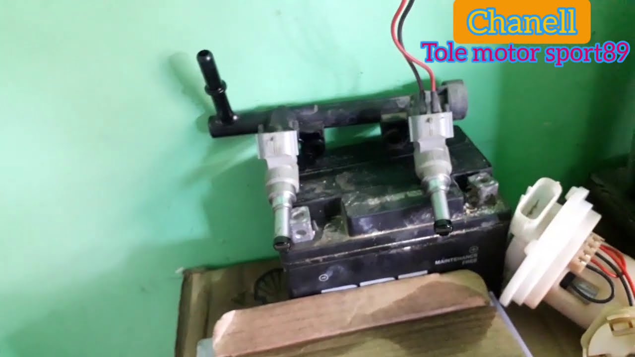 atasi Yamaha R25 ngempos hilang tenaga bersihkan injector - YouTube