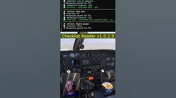Checklist Reader v1.0.2.9 #msfs2024 #checklist #voicecontrol  #flightsimulator #livedemo