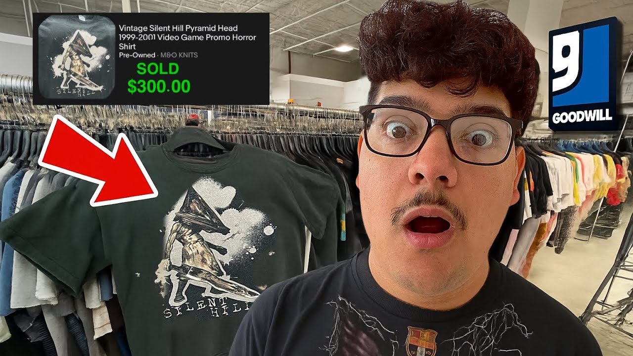 Винтажная футболка Silent Hill найдена в комиссионном магазине!
