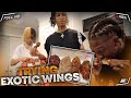 TRYING EXOTIC FLAVORED CHICKEN WINGS FT. AYO & TEO