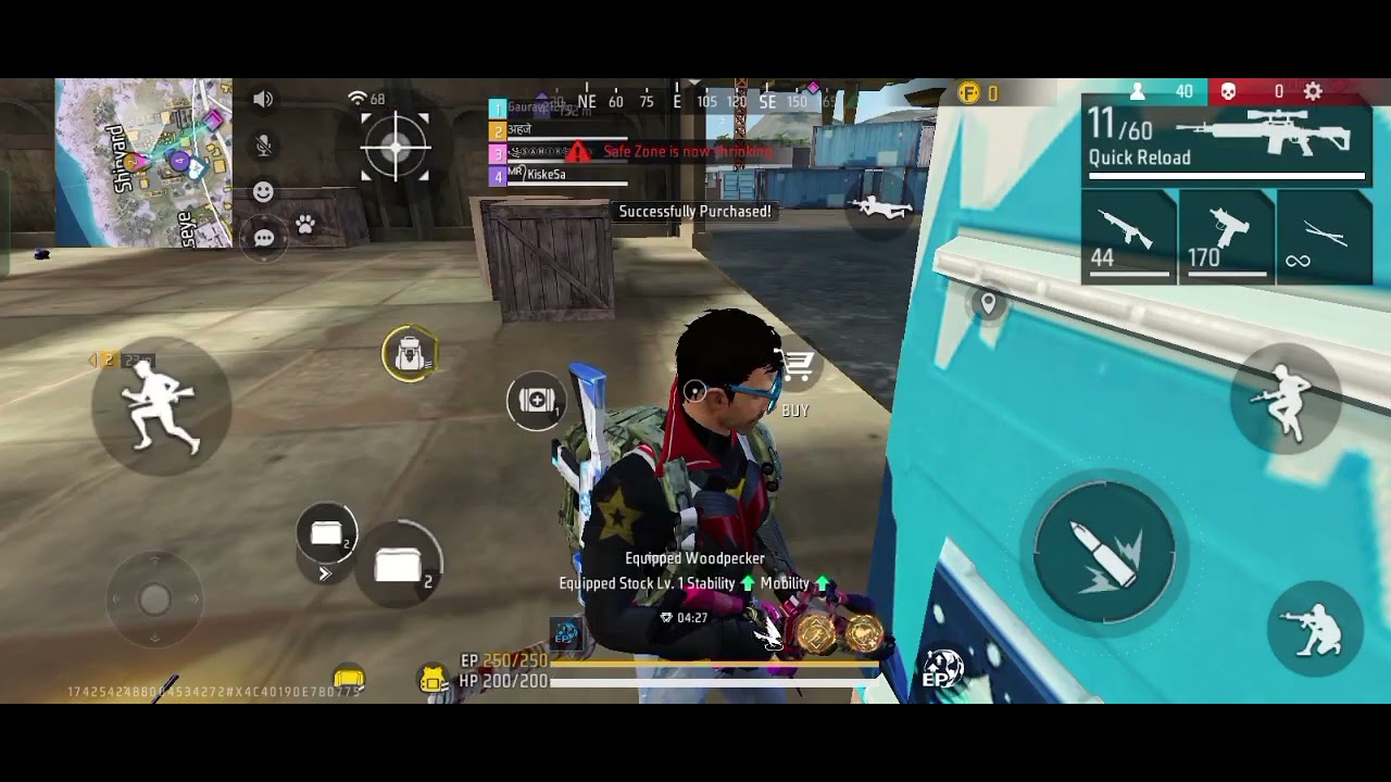 BEST SOLO VS SQUAD GAMEPLAY ON MOBILE | GARENA FREE FIRE #free#freefire ...