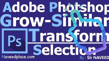 Photoshop Select Menu | GrowSimilar Selection - Tutorials