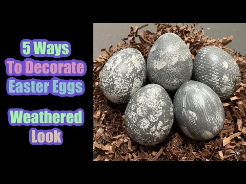 Video: DIY beautiful Easter eggs