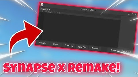 Synapse X Script GUI! So Realistic!1! | Delta | Fluxus | Hydrogen | Arceus X | Kato