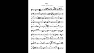 Transcription of &#39;Vilia&#39; - John Coltrane