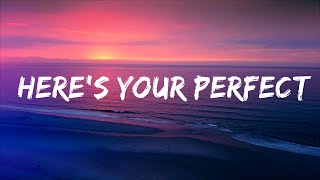 Jamie Miller - Here's Your Perfect (Lyrics) | I'm the first to say that I'm not perfect | Lyrics V