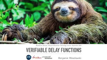 Verifiable Delay Functions | Cybersecurity Seminars