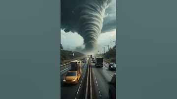 Tornado Destroy Everything 🌪️ #shortsfeed #shorts #shortvideo #ai #animation