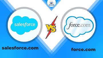 salesforce.com v/s force.com