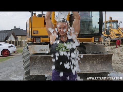 Katka Kyptova ALS Ice Bucket Challenge