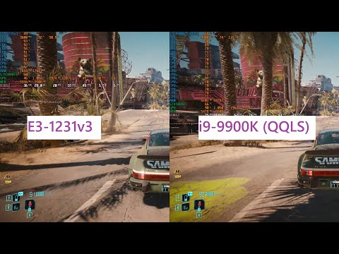 Intel Xeon E3-1231v3 vs. i9-9900K (QQLS) - Tested in 3 games - GTX