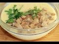 Сырный суп-пюре. Очень вкусно и просто.