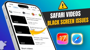 How to Fix Safari Video Black Screen Issues on iPhone | Safari Black Screen Problem on iOS