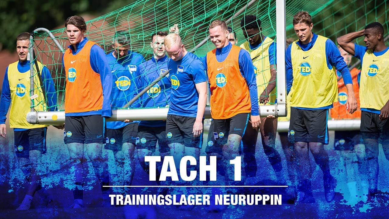 Tach 1 Ankunft Training Und Ingwershots Hertha Bsc Youtube