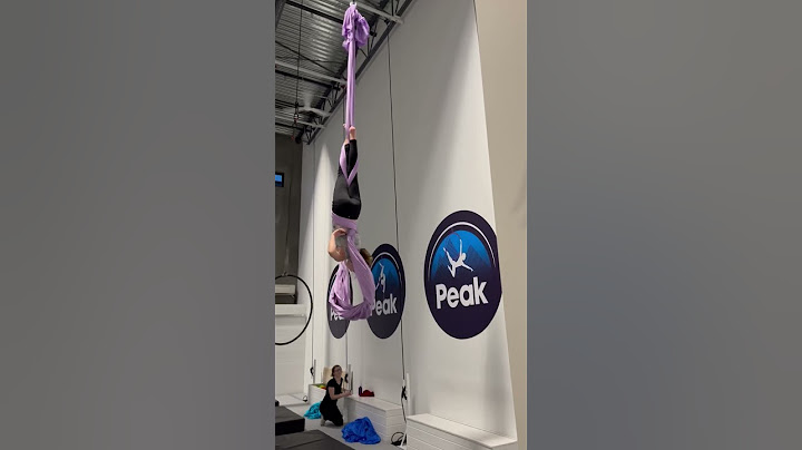 I tried aerial hammock for the first time! #aerialsilks #aerialhammock