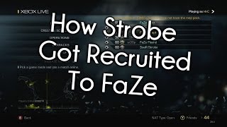 How Strobe Got Recruited To FaZe + His Reaction!