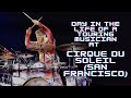 Day in the life of a touring musician at cirque du soleil san francisco