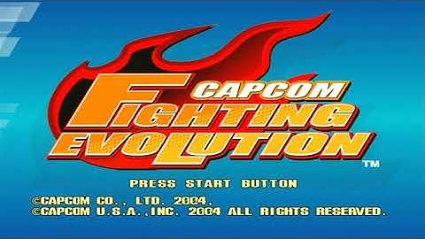 Capcom Fighting Evolution - Xbox