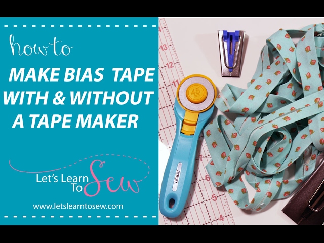 Step by Step Directions For Making Continuous Double Fold Bias Tape - My  Humble Home and Garden