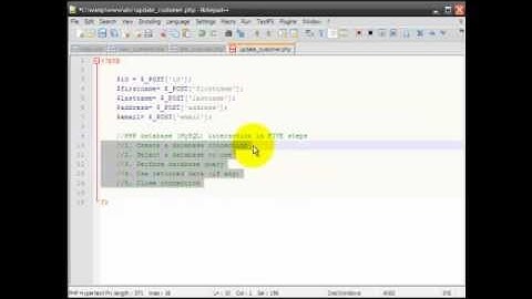 07 PHP MySQL - Simple CRUD - Edit Data pt2
