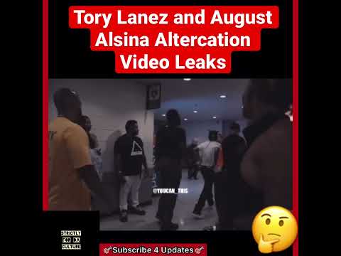 Tory Lanez and August Alsina Altercation Video Leaks‼️ #trending #viral