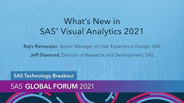 What’s New in SAS Visual Analytics 2021