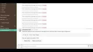 Abot - Anonymous Feedback Messages Tool for Slack Teams
