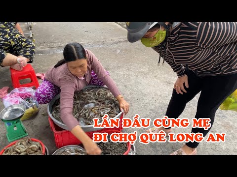 LẦN ĐẦU CHỞ MẸ VỢ ĐI CHỢ SÁNG TẠI VÙNG QUÊ LONG AN | HOTBOY TRÀ SỮA