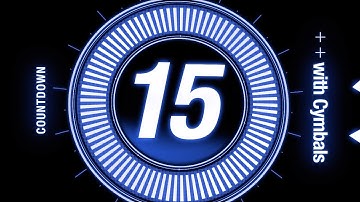 15 seconds Countdown timer / + with Cymbals