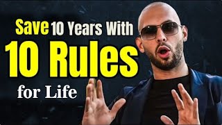 Andrew Tate&#39;s 10 Rules for Life