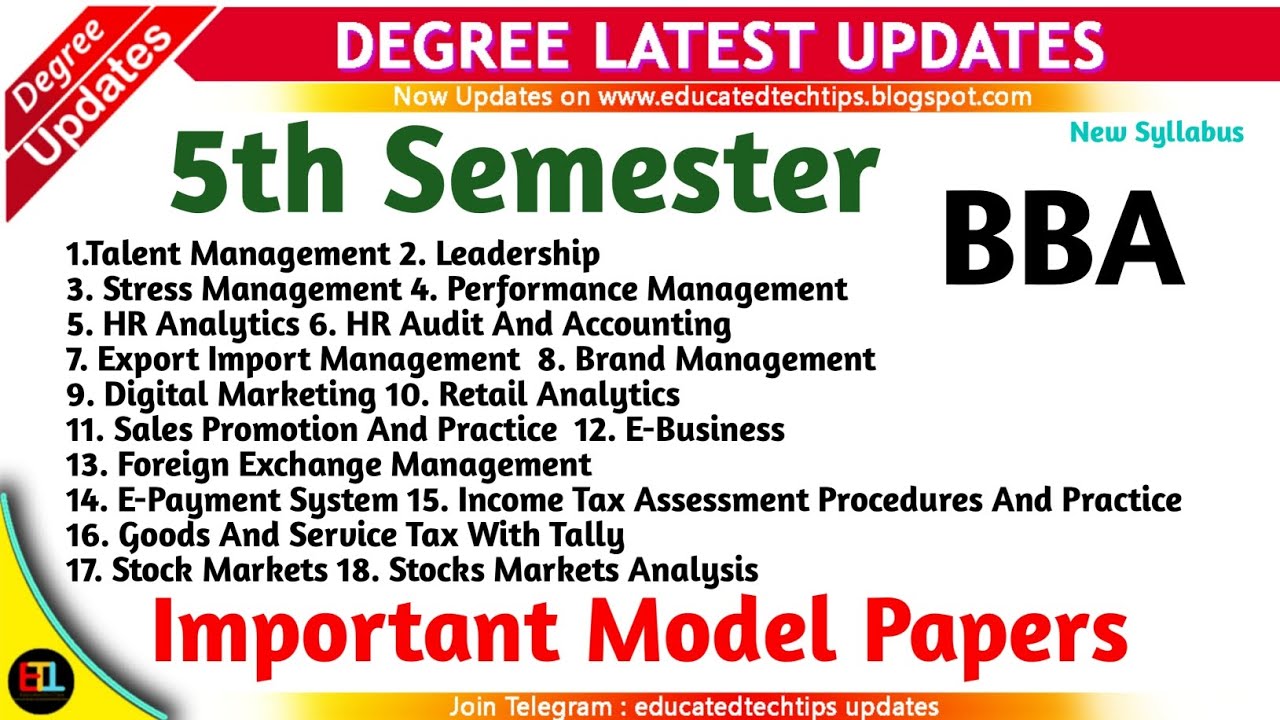 research methodology bba 5th sem question paper