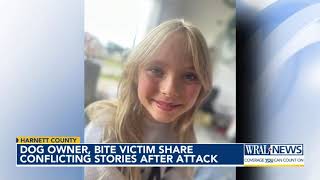 Harnett county dog owner, bite victim share conflicting stories after attack