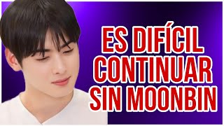 Cha Eun Woo rompe en llanto al recordar al fallecido Moonbin Fue un ano muy difi