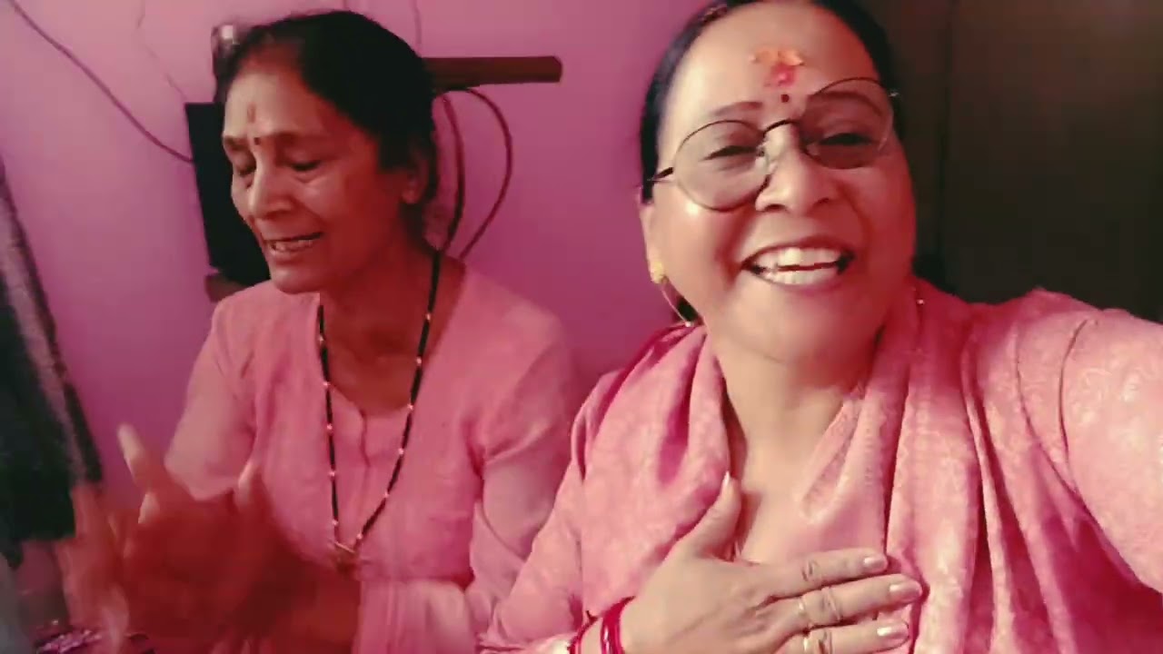 भजन कीर्तन के साथ मस्त वाला डांस💃नीलम दी इतना कुछ अकेले कैसे कर लेती हैं😊@AshaBishtvlogger