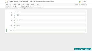 52   Jupyter Restarting the Kernel