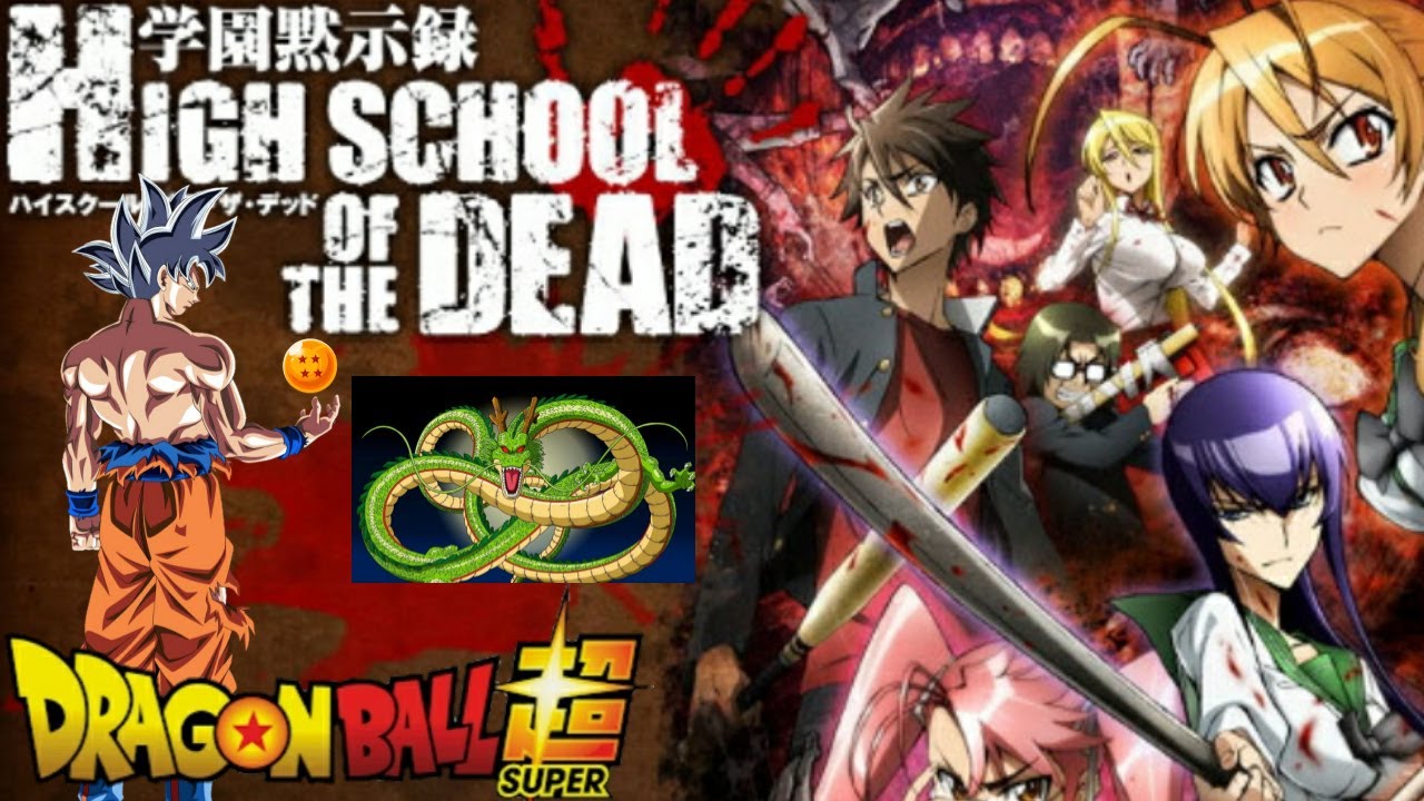 Qhps goku caia en high school of the dead parte 1
