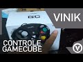 Controle Gamecube Usb unboxing