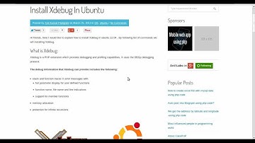 Install Xdebug In Ubuntu - Anil Labs
