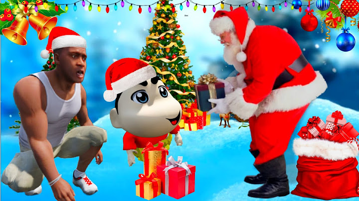 SHINCHAN AND FRANKLIN GOT MANY CHRISTMAS GIFTS FROM SANTA CLAUS IN GTA 5