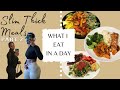 WHAT I EAT IN A DAY | SLIM THICK MEAL PREP W/ RECIPES PT 2 | TheFitnessChicc